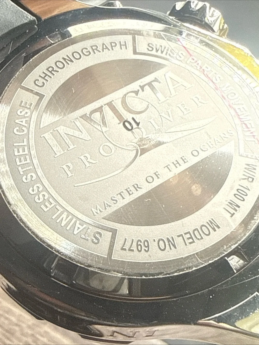 Invicta 6977 Pro Diver Quartz Watch for Men - Black
